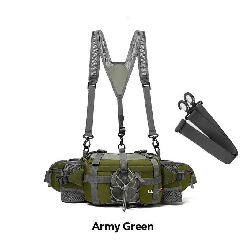 Bicycle Bag Cycling Bag Waist Chest Bag Bike Accessories High-Quality Bag - Black - Size Regular - Image 3