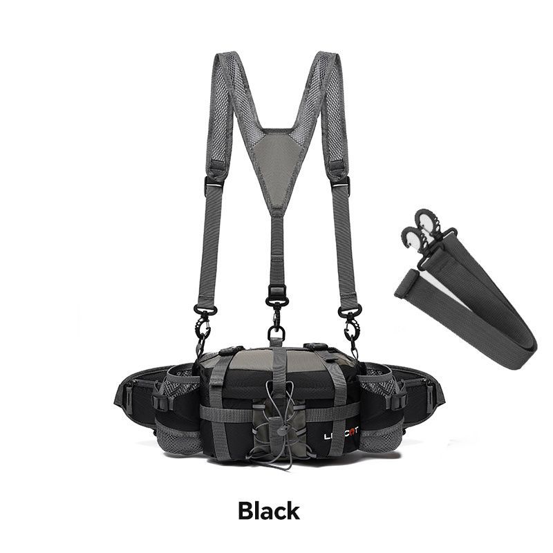 Bicycle Bag Cycling Bag Waist Chest Bag Bike Accessories High-Quality Bag - Olive - Size Regular - Image 2