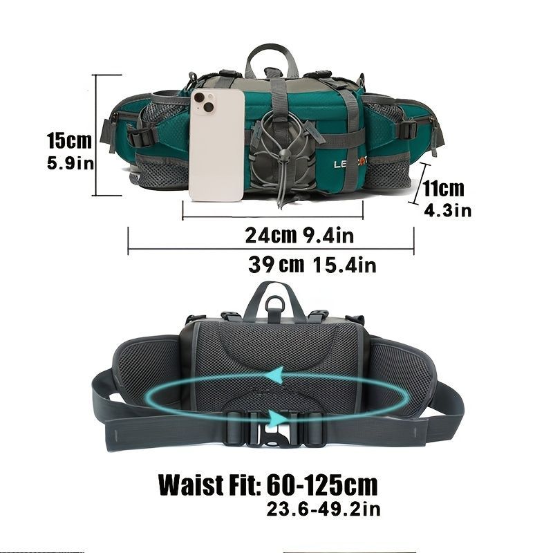 Bicycle Bag Cycling Bag Waist Chest Bag Bike Accessories High-Quality Bag - Olive - Size Regular - Image 5