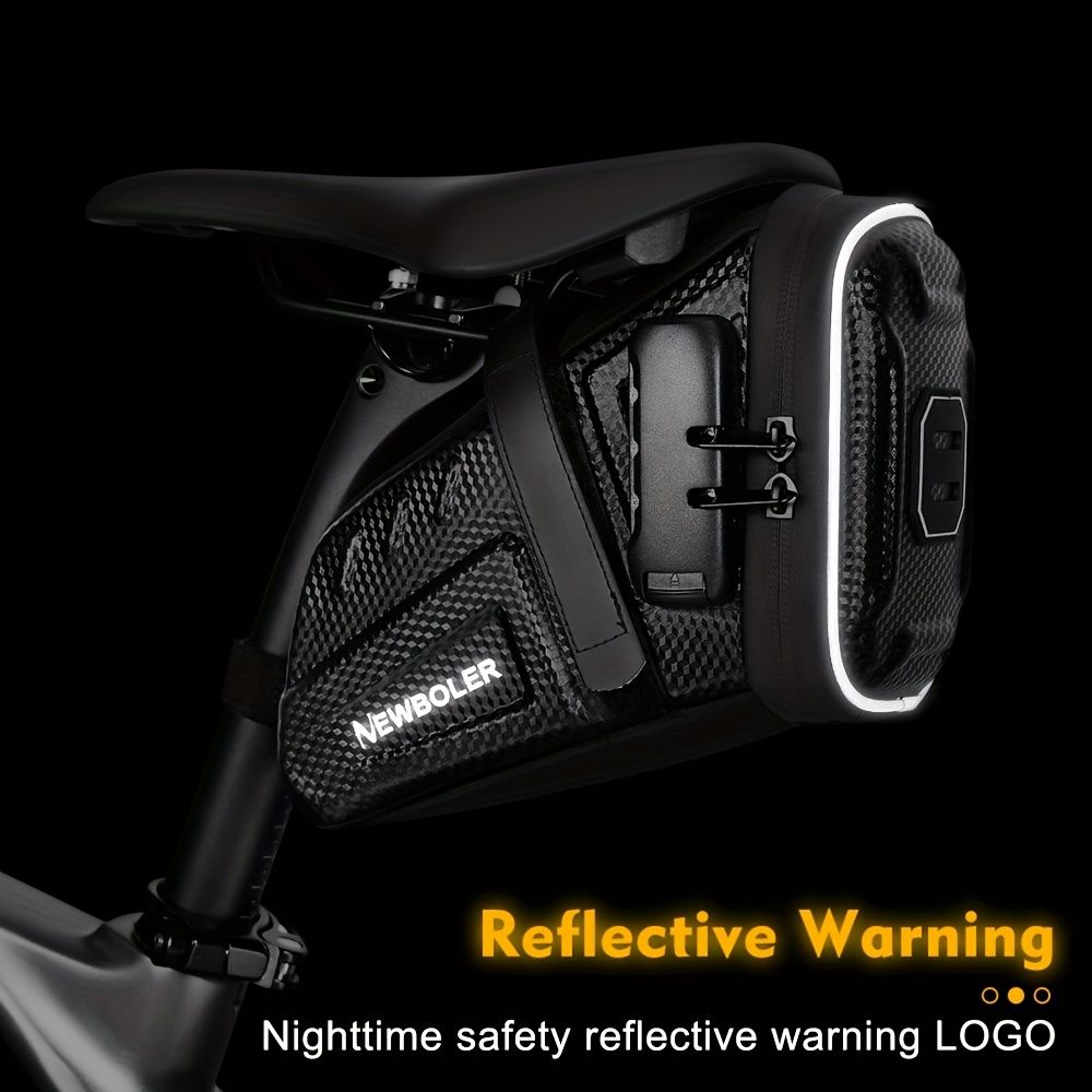 Bicycle Saddle Bag – Large Capacity Water-Resistant Storage for Cycling Essentials - Image 1