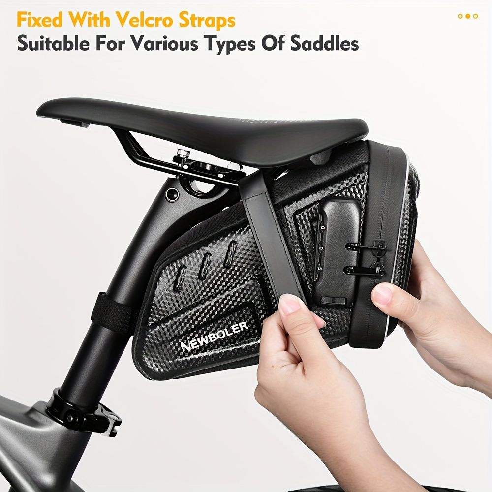 Bicycle Saddle Bag – Large Capacity Water-Resistant Storage for Cycling Essentials - Image 5