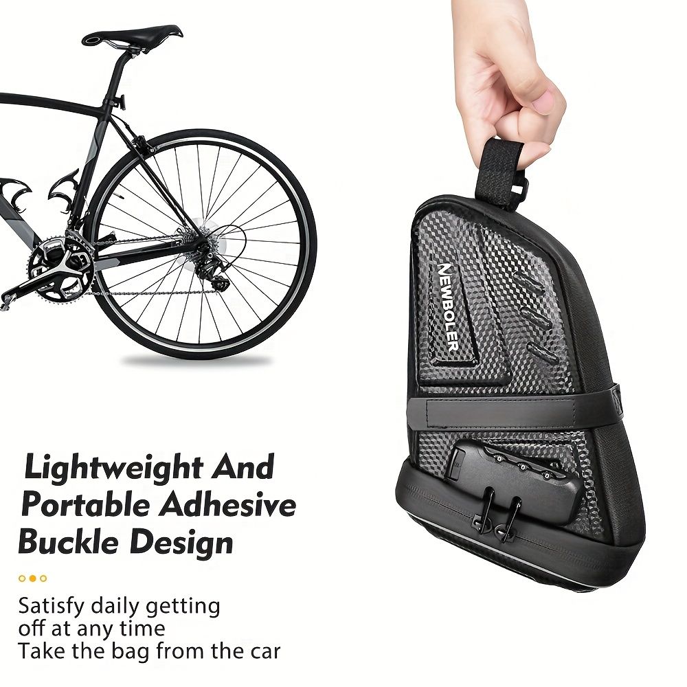 Bicycle Saddle Bag – Large Capacity Water-Resistant Storage for Cycling Essentials - Image 8