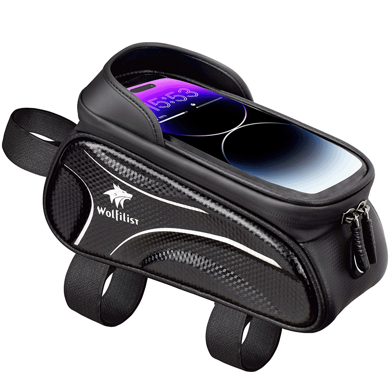 Bicycle Phone Bag for 7-Inch Devices, Durable Bike Accessory - Image 2