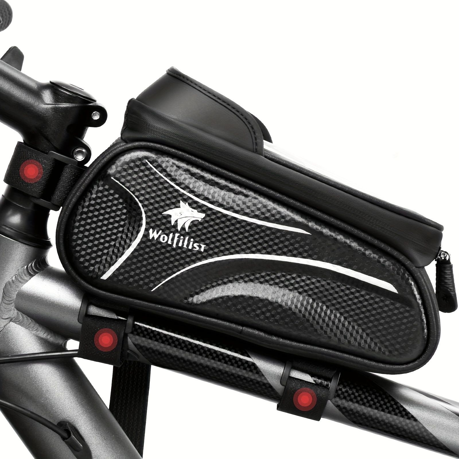 Bicycle Phone Bag for 7-Inch Devices, Durable Bike Accessory - Image 8