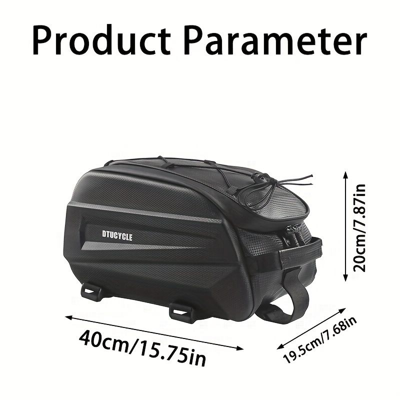 bicycle saddle bag, cycling accessories, large capacity saddle bag, weather-resistant bike bag, Australian cycling gear, bike storage solution, cycling essentials pouch - Image 3