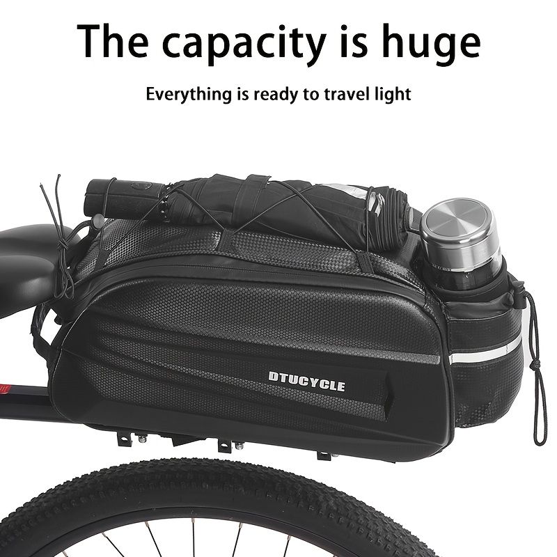 bicycle saddle bag, cycling accessories, large capacity saddle bag, weather-resistant bike bag, Australian cycling gear, bike storage solution, cycling essentials pouch - Image 5