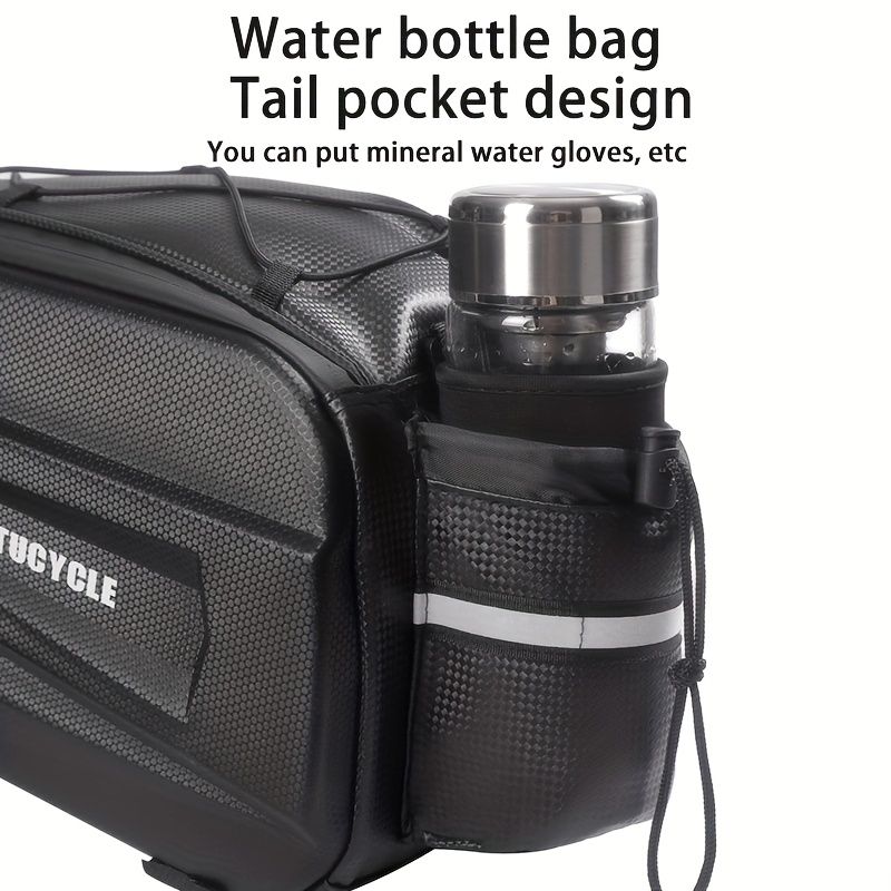 bicycle saddle bag, cycling accessories, large capacity saddle bag, weather-resistant bike bag, Australian cycling gear, bike storage solution, cycling essentials pouch - Image 7