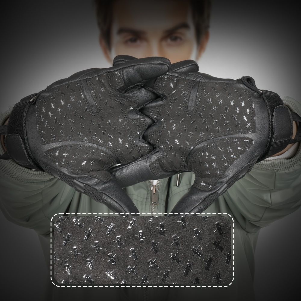 Cycling Gloves All-Round Protection Gloves Durable Cycling Gloves Ergonomic - Brown - Size M - Image 5