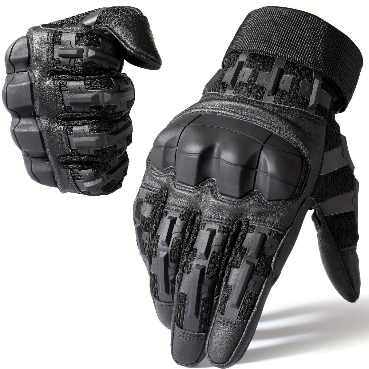 Cycling Gloves All-Round Protection Gloves Durable Cycling Gloves Ergonomic - Green - Size M - Image 8
