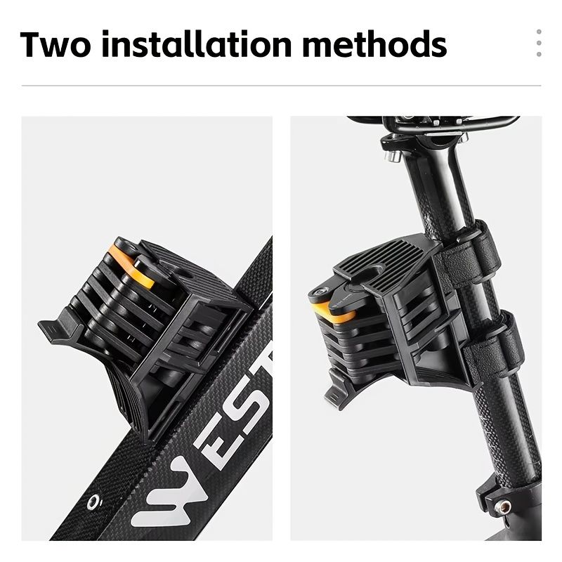 West Biking, folding bike lock, bike security, combination lock, cycling accessories, Australian cyclists, portable lock, bike lock Australia - Image 6