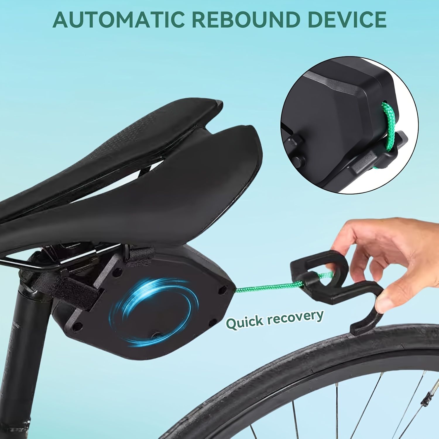 bicycle towing hook, cycling trailer hook, bike tow line, training towing accessory, heavy duty bike hook, Australian cycling gear, eco-friendly bike accessory - Image 6