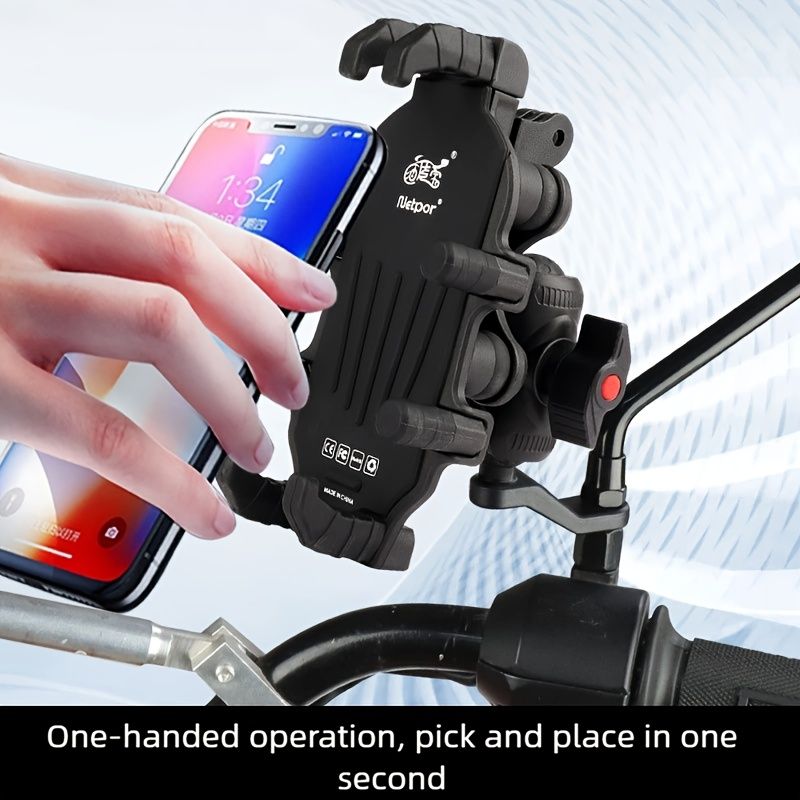 Motorcycle Phone Mount Octopus Fixation Anti-Shock Anti-Shake - Image 8