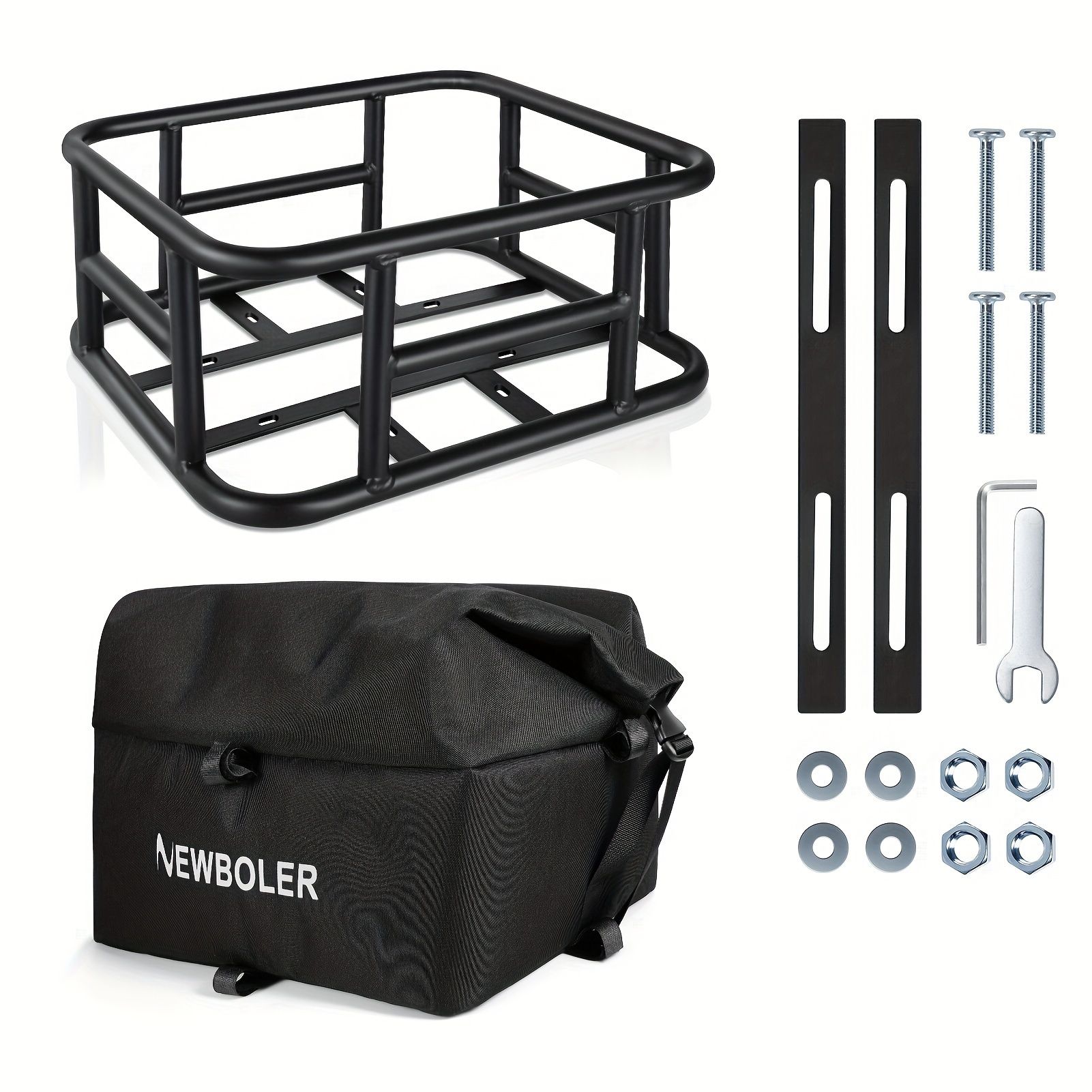 Black bike rear rack, universal bike rack, bicycle cargo rack, bike storage, cycling accessories, Australia bike rack, rear rack for bike, durable bike rack - Image 7