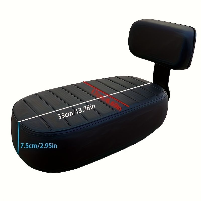 bicycle rear seat cushion, thickened seat, backrest for bicycle, road bicycle accessory, high quality bicycle parts, cycling comfort, bike seat cushion Australia - Image 3