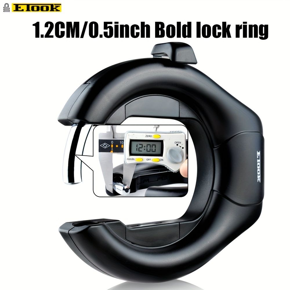 bicycle lock, two-way installation, bike security, high-quality bike lock, anti-theft lock, Australia, durable lock, bike protection - Image 8
