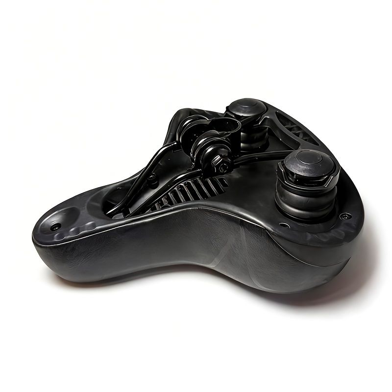 bicycle saddle, comfortable bicycle saddle, high-quality bike parts, granular surface saddle, hollow-out design saddle, high elasticity support saddle - Image 2