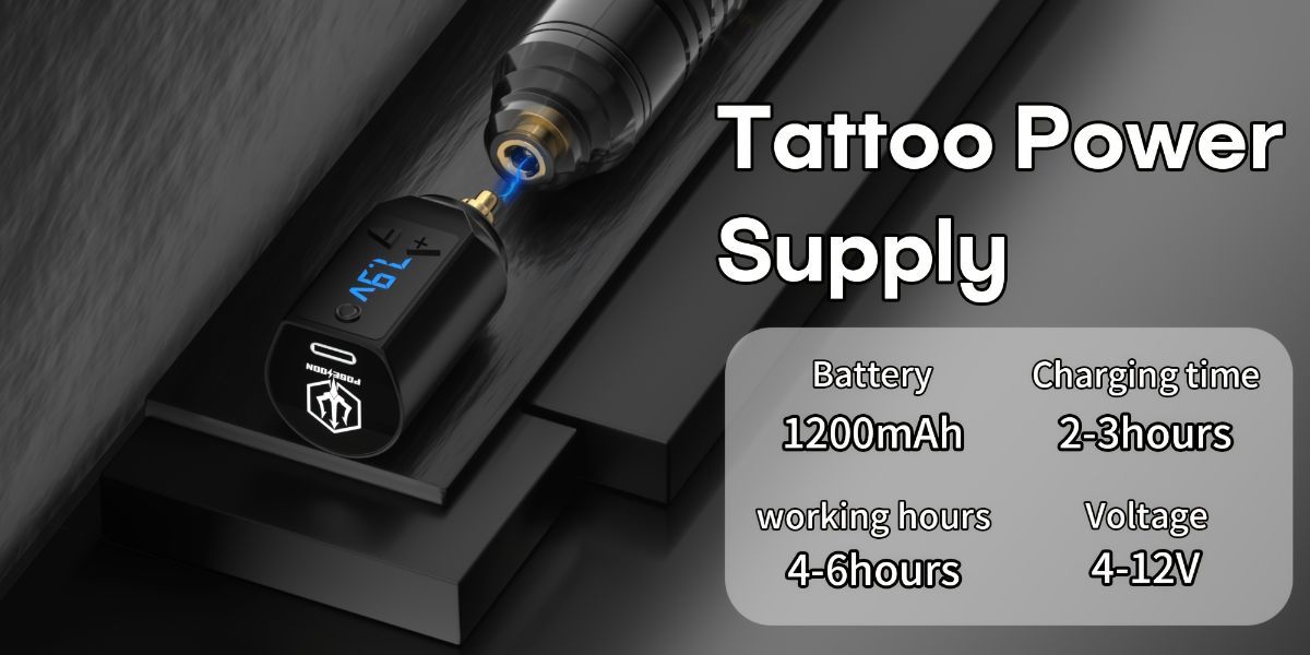 wireless tattoo machine, tattoo gun set, tattoo power supply, tattoo needles, tattoo ink, tattoo kit, beginner tattoo supplies, Australian tattoo equipment, tattoo needle kit, professional tattoo machine - Black - Size set - Image 8