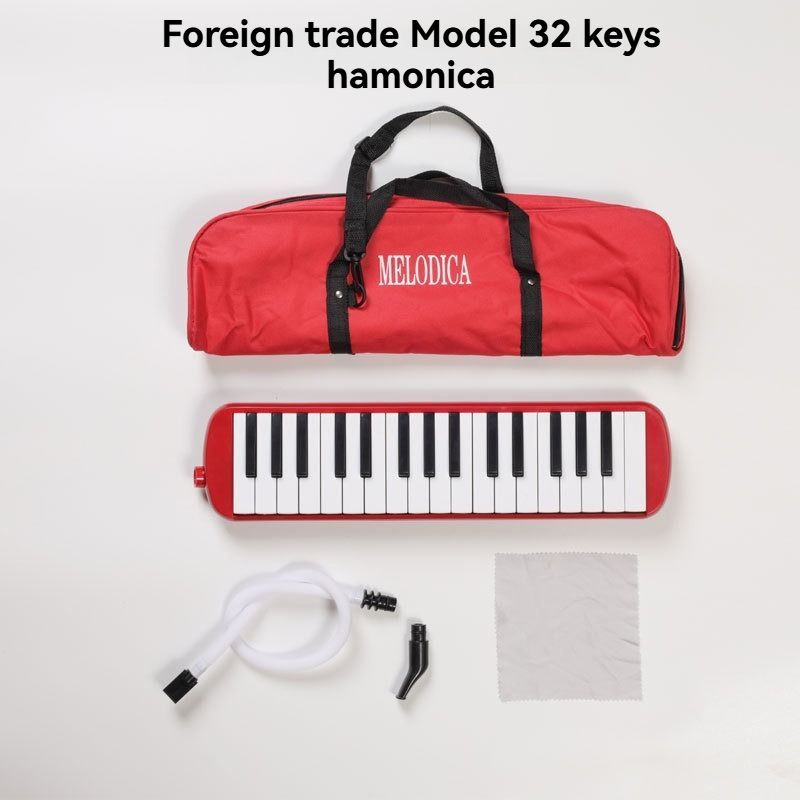 32-key melodica, 37-key melodica, student melodica, beginner melodica, musical instrument, music education, portable instrument, Australian students, classroom music - Green - Size 37 - Image 4