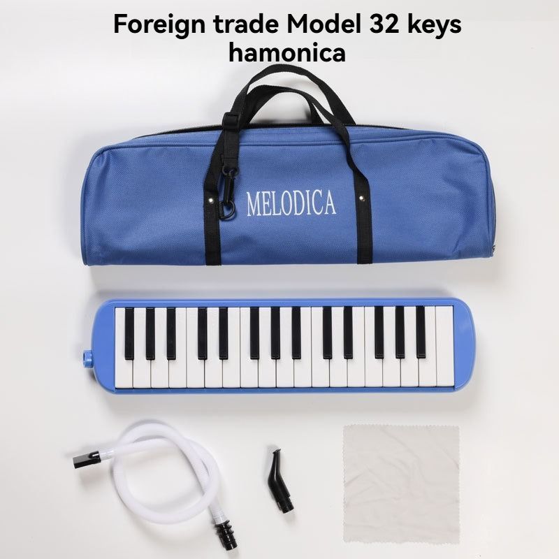 32-key melodica, 37-key melodica, student melodica, beginner melodica, musical instrument, music education, portable instrument, Australian students, classroom music - Red - Size 32 - Image 4