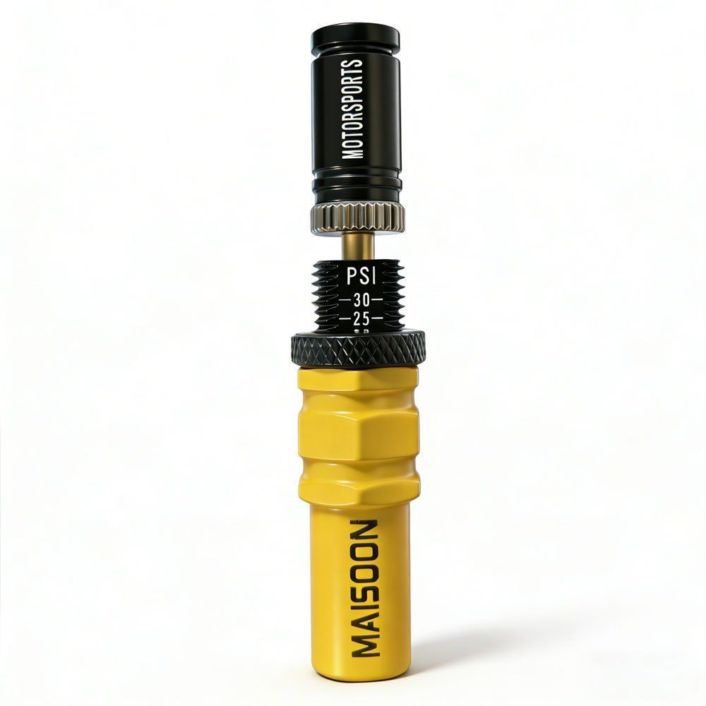 4X4 Tyre Deflator Automatic Valve Stems Adjustable Tyre Pressure Off-Road Tyre - Yellow - Size 2 sets-8pcs - Image 4