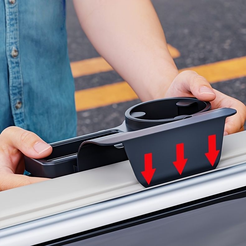 car door storage, cup holder organizer, car accessories, car interior organization, car essentials, car storage solutions, Australia car accessories - Image 3