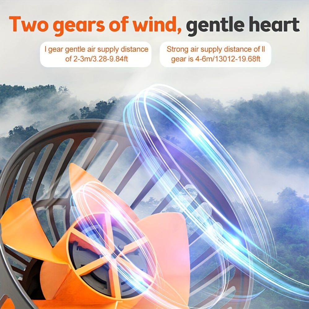3-Head Car Circulating Fan with Multi-Directional Airflow - Image 8