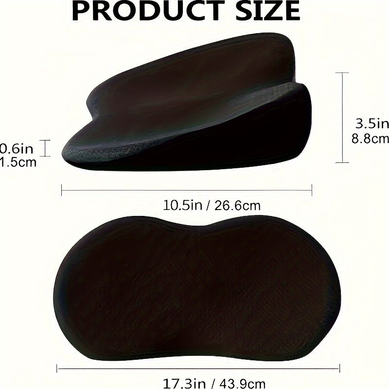 car armrest cushion, armrest pad, driving comfort accessory, car seat cushion, universal armrest cover, Australian car accessories, memory foam cushion, long drive comfort, car interior upgrade, non-slip armrest pad - Image 2