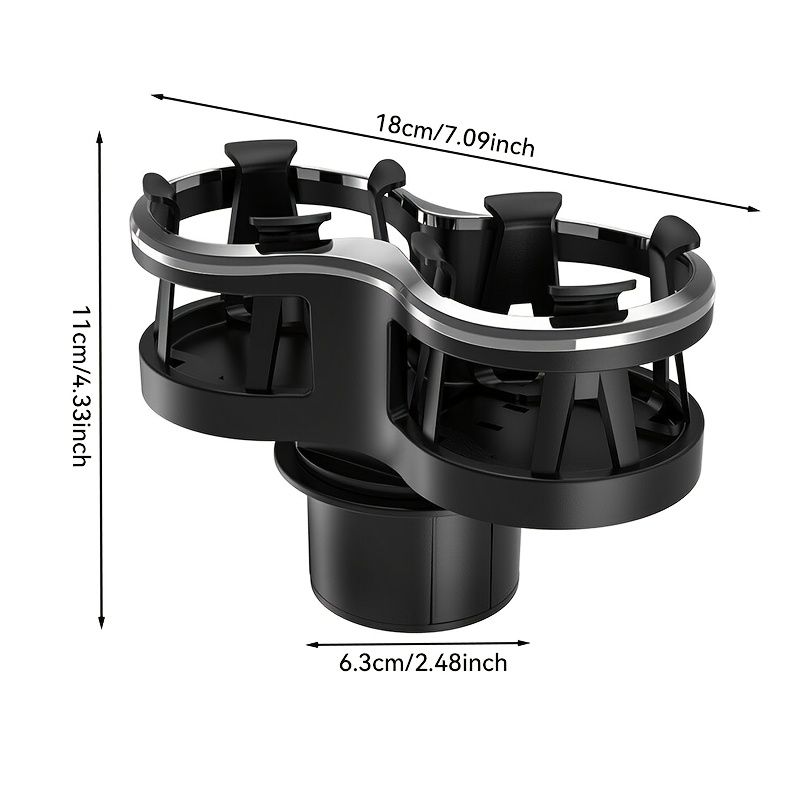 car cup holder expander, car cup holder extender, universal cup holder, car accessory, Australian car accessory, drink holder upgrade, car interior organizer, vehicle cup holder - Image 1