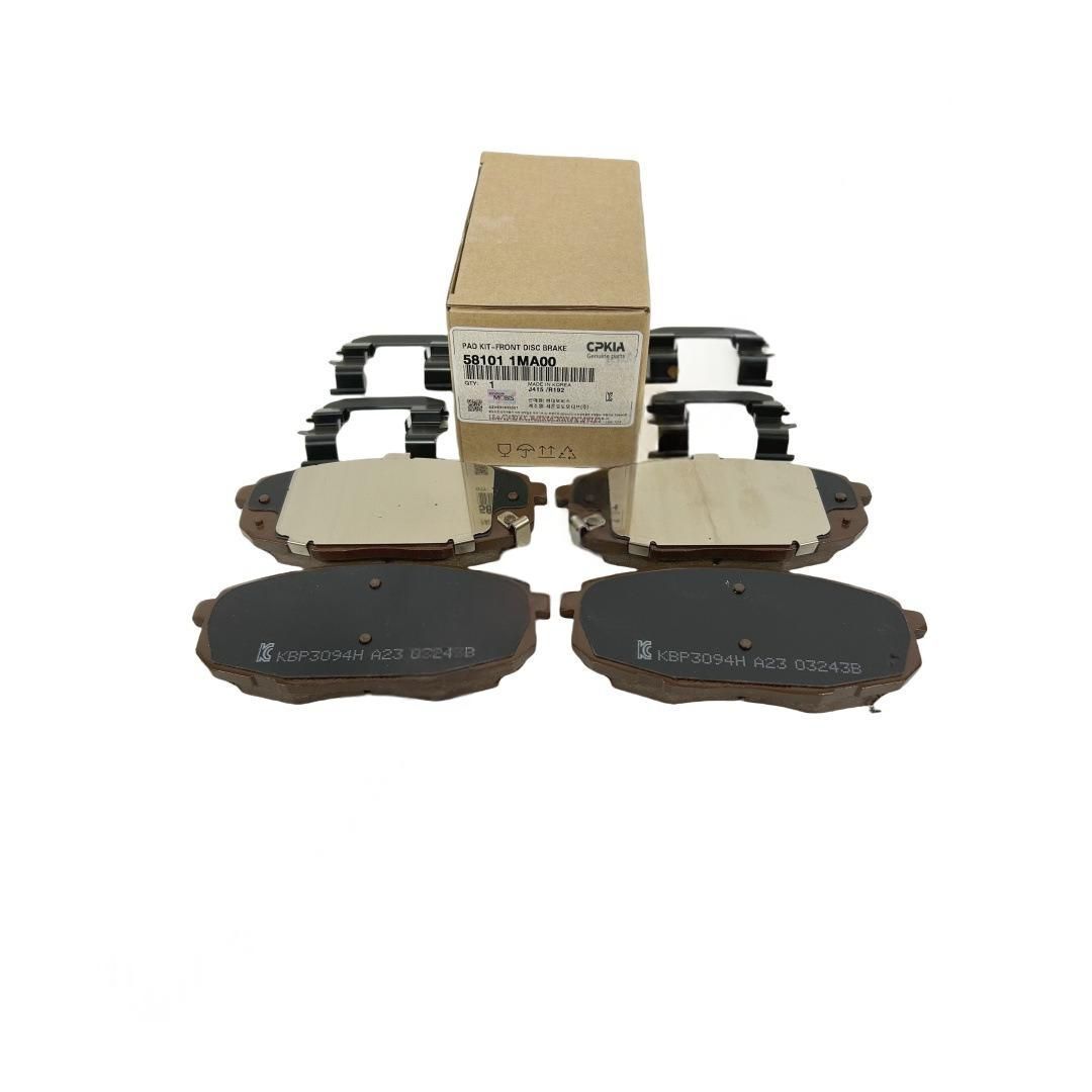 ceramic front brake pads, Hyundai Kia 2011-2025, ceramic brake pads Australia, Hyundai brake pads, Kia brake pads, car brake upgrade, automotive brake parts - OEM:58101-1HA02 - Size OEM:58101-J9A50 - Image 3