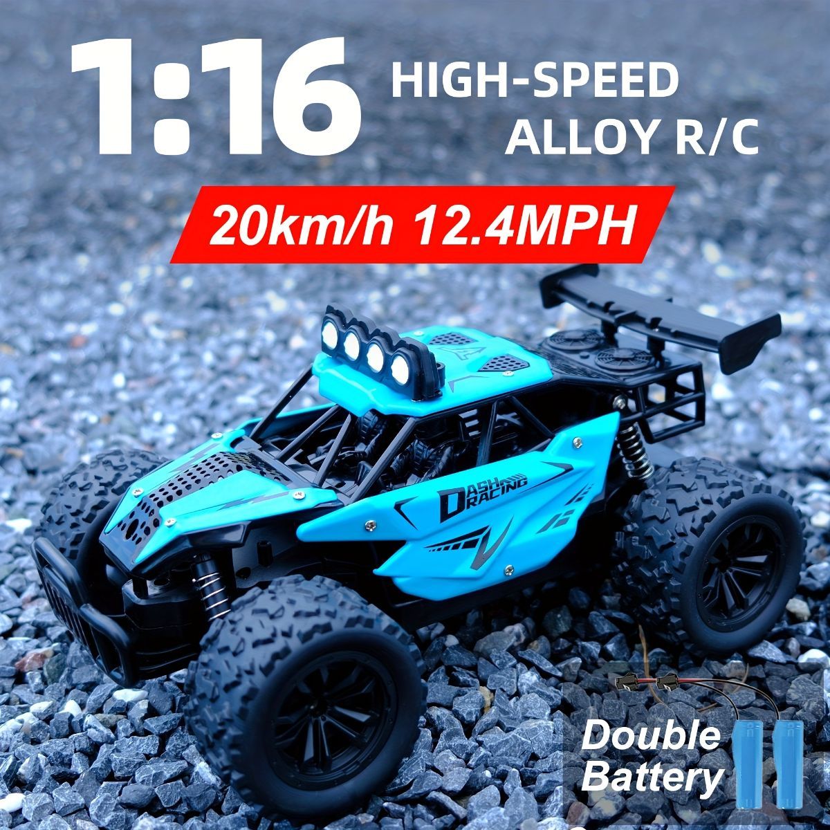 1:16 metal RC car, high-speed drifting, off-road racing car, boys toy car, 2.4GHz remote control, outdoor play toy, drift car, remote control car for kids, Australian toy - Orange - Size variable speed - Image 7