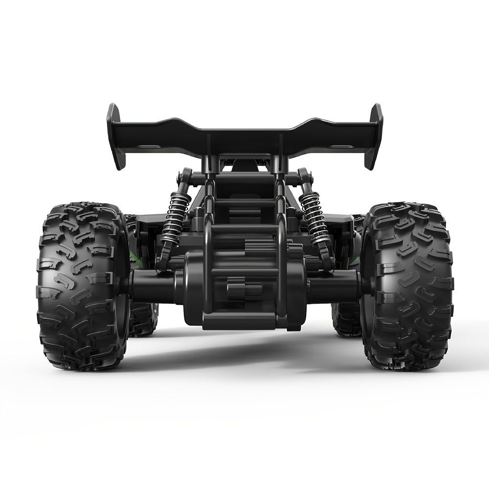 2.4G remote control car, high-speed off-road car, remote control toy for kids, four-wheel drive car, RC car with lights, outdoor toy Australia, gift for kids - Black - Size Dual-batteries - Image 2