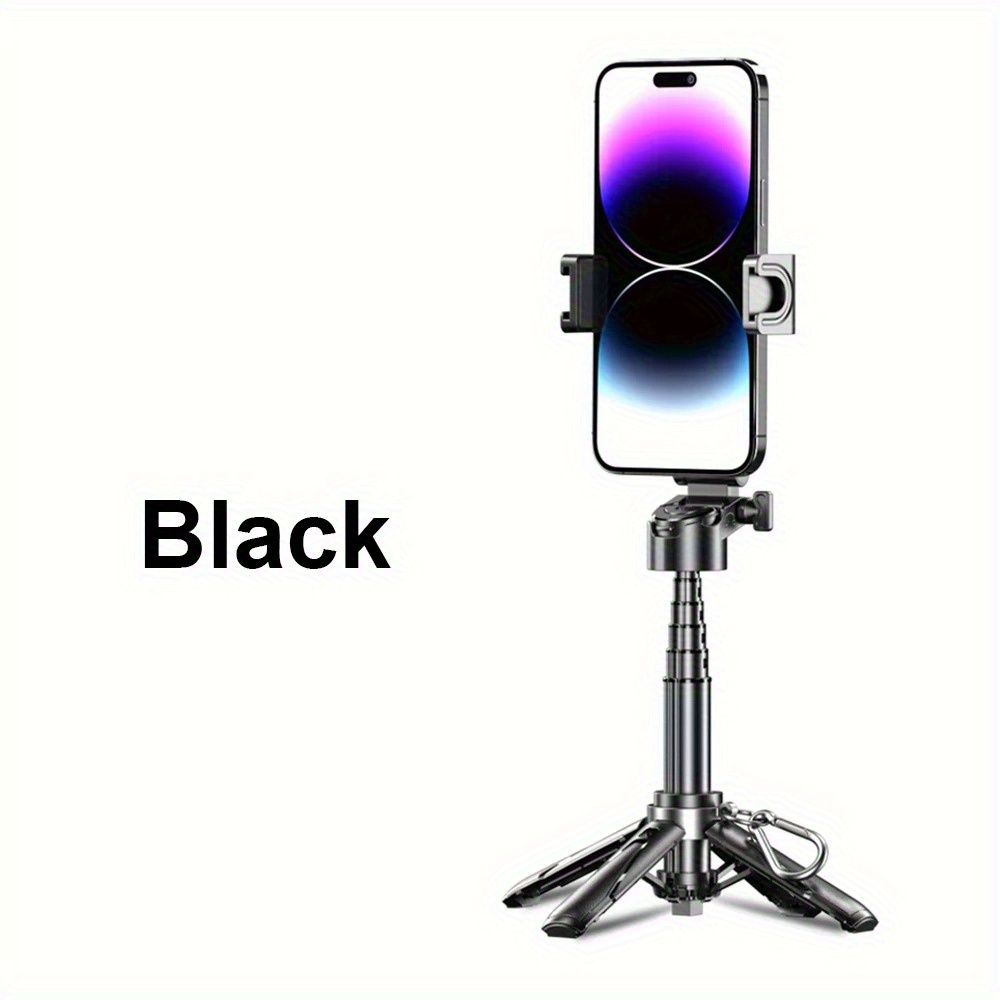 Black Blue mini selfie stick, Bluetooth selfie stick, extendable selfie stick, portable selfie stick, high-quality selfie stick, selfie stick Australia, wireless selfie stick, compact selfie stick, travel selfie stick, hands-free selfie stick - Image 4