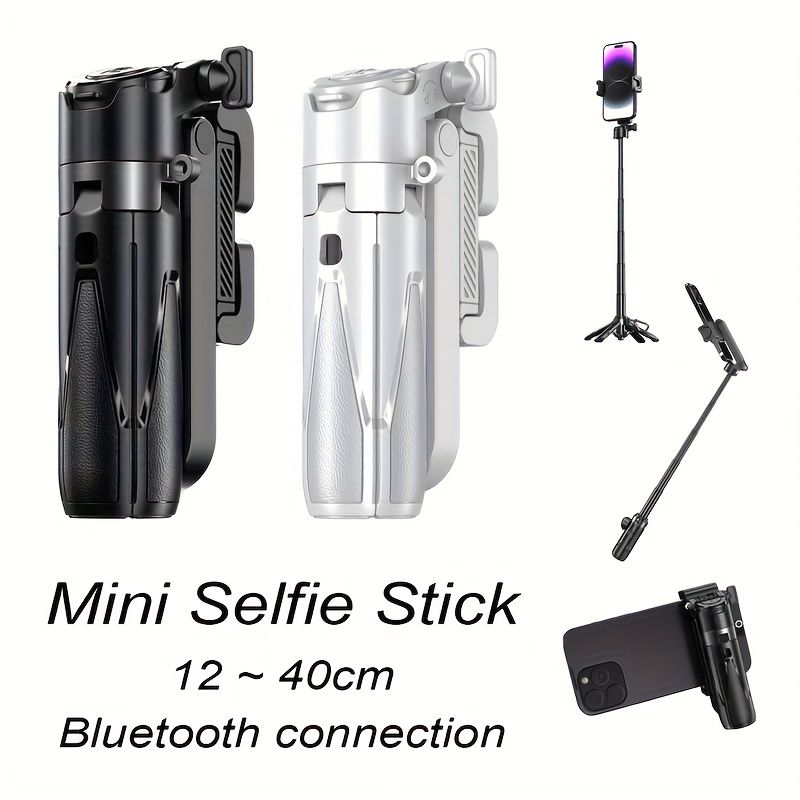 Black Blue mini selfie stick, Bluetooth selfie stick, extendable selfie stick, portable selfie stick, high-quality selfie stick, selfie stick Australia, wireless selfie stick, compact selfie stick, travel selfie stick, hands-free selfie stick - Image 7