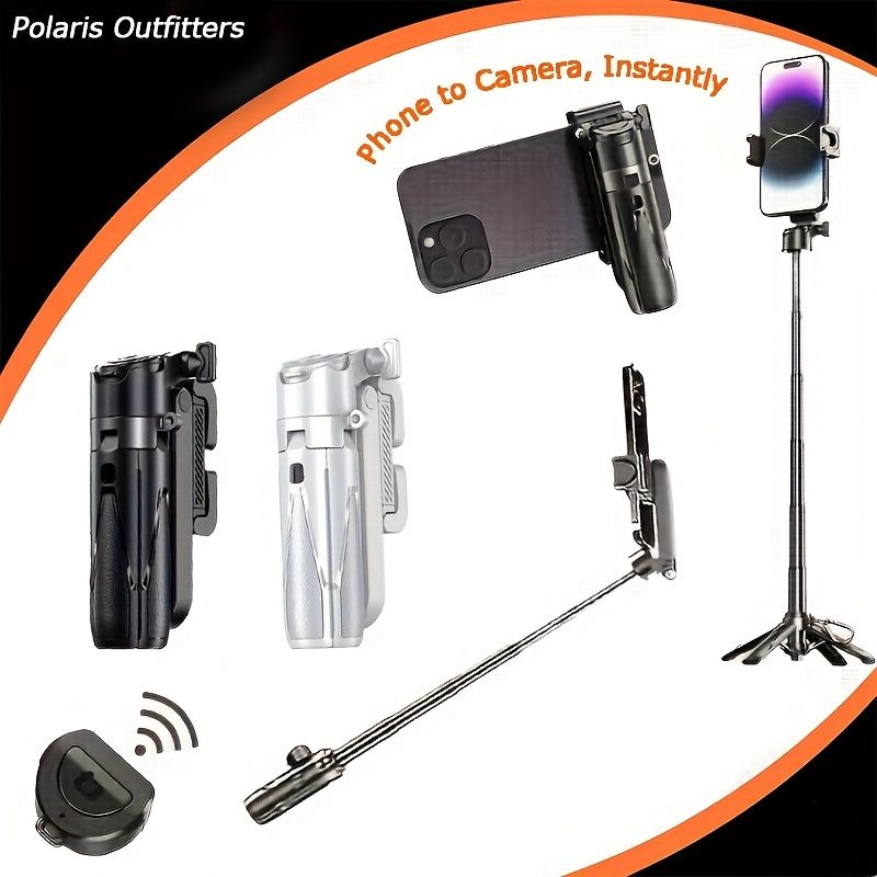 Black Blue mini selfie stick, Bluetooth selfie stick, extendable selfie stick, portable selfie stick, high-quality selfie stick, selfie stick Australia, wireless selfie stick, compact selfie stick, travel selfie stick, hands-free selfie stick - Image 8