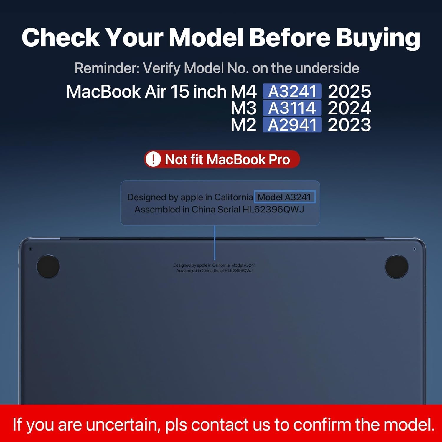 Easy On/Off Magnetic 360° Privacy Screen Filter Compatible with MacBook Air 15.3 inch (2023-2025, M2, M3, M4), Anti-Glare Laptop Privacy Screen Protector with Camera Cover - UV Blocking 90% - Model: A: 3241, A3114, A2941 - Image 2