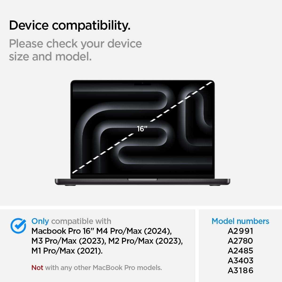 Easy On/Off Magnetic 360° Privacy Screen Filter, Compatible with MacBook Pro 16