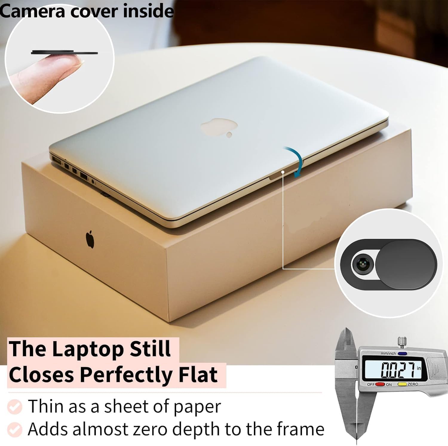 Easy On/Off Magnetic 360° Privacy Screen Filter, Compatible with MacBook Pro 16