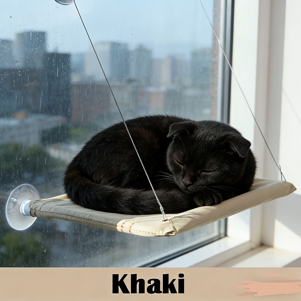 Discover Window-Mounted Cat Hammock – Cozy Sun Lounger for Australian Cats in Cat Furniture. • Ultra-soft, breathable fabric for year-round comfort in Australia - Image 6