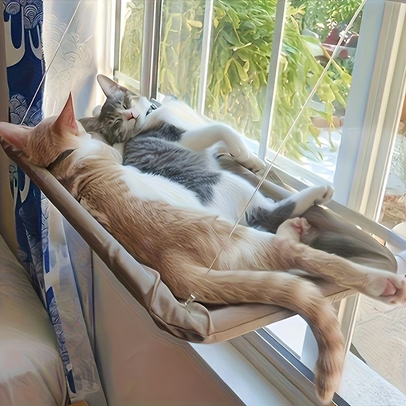 Discover Window-Mounted Cat Hammock – Cozy Sun Lounger for Australian Cats in Cat Furniture. • Ultra-soft, breathable fabric for year-round comfort in Australia - Image 7