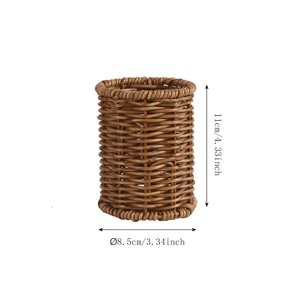**Japanese Tableware Storage and Drying Basket: Slip-Resistant and Mold-Proof Bottom, Dual Use for Dining and Kitchen, a Simple and Tidy New Storage Choice** - Image 5