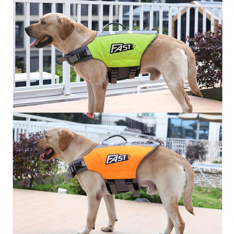 Safe Playtime: The ultimate dog buoyancy vest designed for water adventures. Pet life jacket. Christmas, Black Friday pet products - Image 1
