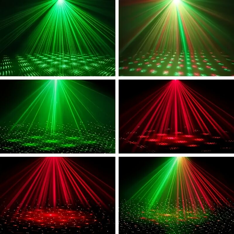 Starlight laser party light - Colorful starry sky projection effect, designed for parties and family gatherings, Christmas holiday atmosphere light | Party lighting expert | Holiday gift selection - Image 6