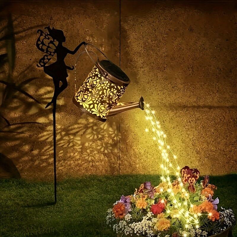 A pcs Christmas-Themed Outdoor Solar String Lights | Waterproof & Durable with Smart Light Sensor | Ideal for Garden/Balcony/Window Decoration & Party/Festival Atmosphere - Image 4