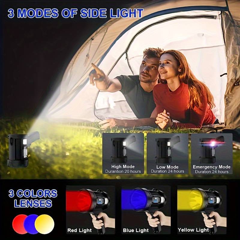 Solar Mobile Power Station: Modular Lighting + Dual Fast Charge, Real-Time Power Display, Your All-Round Outdoor & Emergency Partner. - Image 6