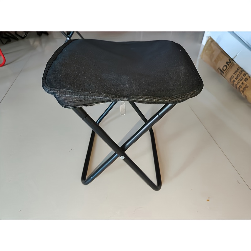 Outdoor One-Second Quick-Open Lightweight Folding Stool | 150KG High Load-Bearing | Portable Camping Chair, Picnic & Fishing Seat | Sturdy & Stable, Packable into Backpack | Essential for Travel - Image 5