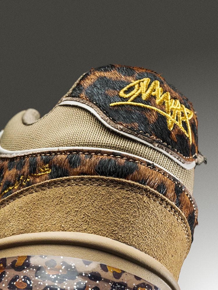 Leopard Print Sneakers Platform Chunky Shoes High-Top Casual Shoes Unisex - Leopard print brown - Size 6(AU6/EU39) - Image 5