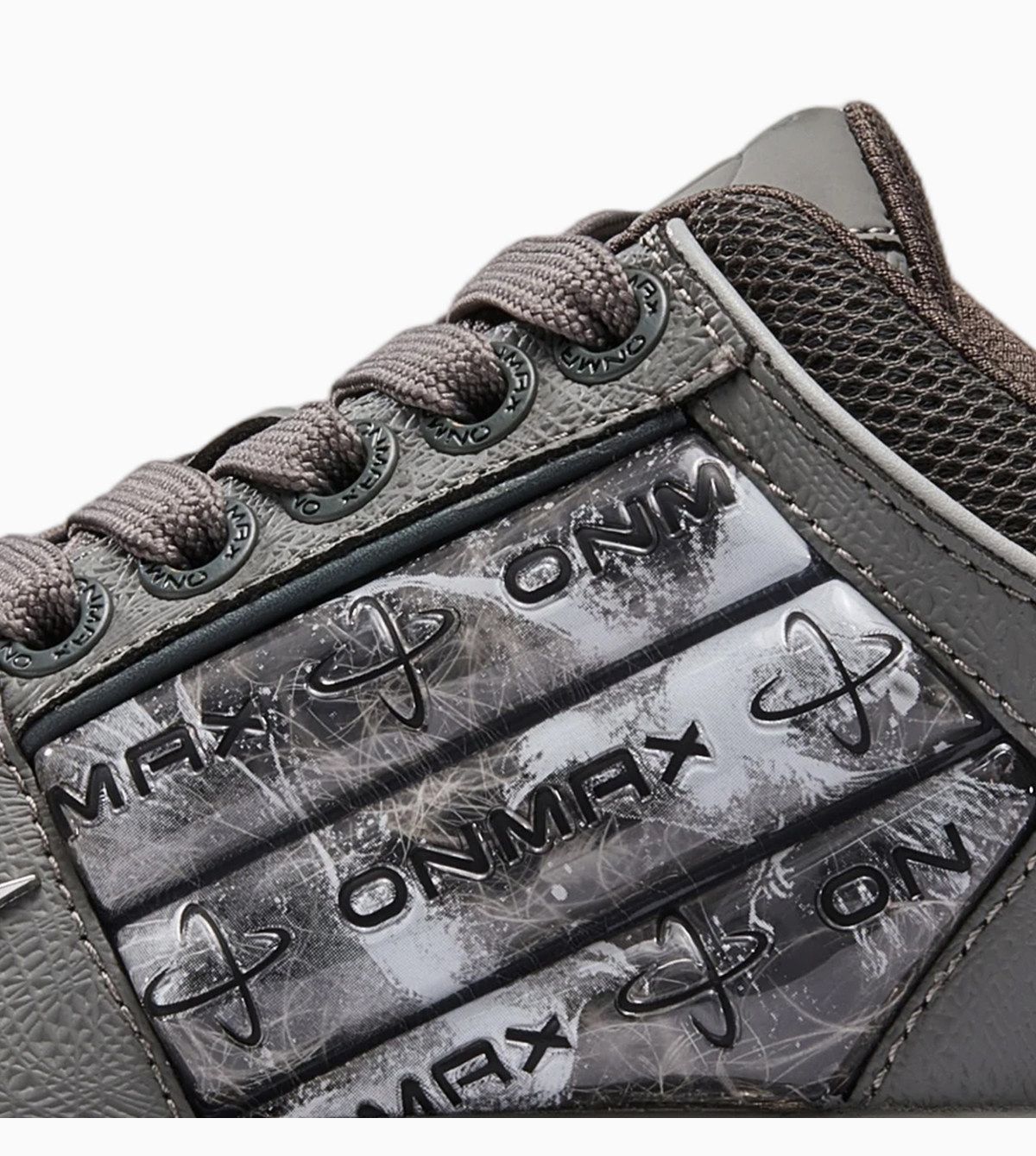 Leopard Print Sneakers Platform Chunky Shoes High-Top Casual Shoes Unisex - Gray pigeon - Size 12(AU12/EU45) - Image 5