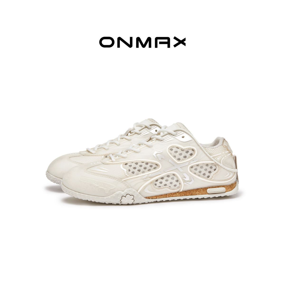 Man-four-leaf clover shoes, hollow men's shoes, casual men's shoes, breathable shoes, Australian men's footwear - greyish white - Size 9(AU9/EU42) - Image 8