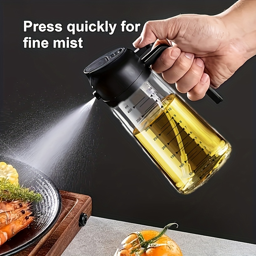 2-in-1 Precision Oil Control Bottle: Spray/Dispense Dual Modes, Leak-Proof, Effortless, Hands-Free. - Image 1