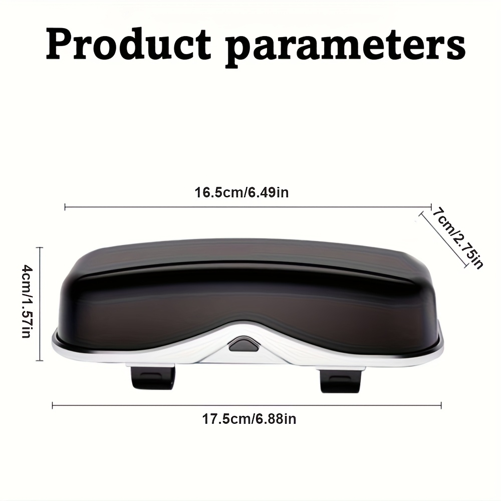 Car Travel Three-Piece Set: Push-Open Eyeglass Case, Universal Storage Case, and Secure Organizer—Complete On-the-Go Storage, Peace of Mind Every Journey(Brown) - Image 4